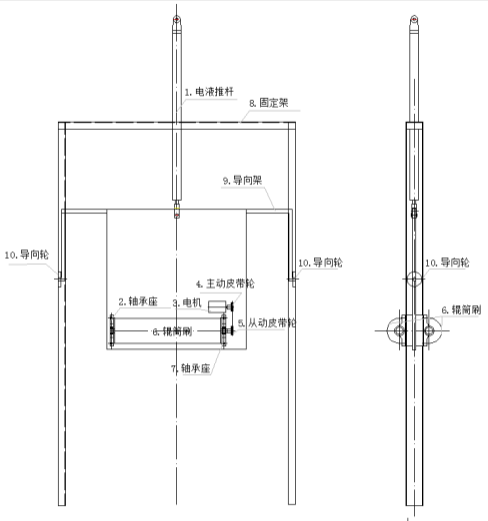 板框式壓濾機自動清掃應用-板框廂式隔膜壓濾機