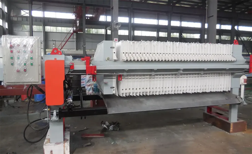 板框式壓濾機在中能航天爐裝置中應用-板框廂式隔膜壓濾機 板框式壓濾機在中能航天爐裝置中應用-板框廂式隔膜壓濾機